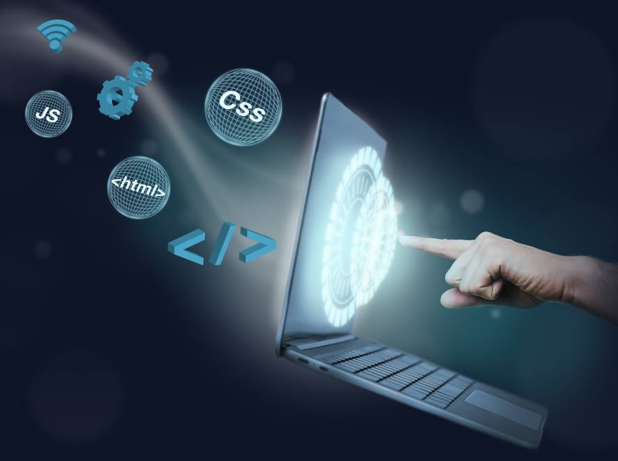 programming background collage