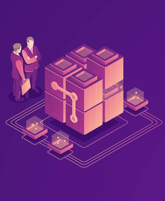 Diagram showing NGX Storage’s Storage-as-a-Service platform delivering hybrid and all-flash storage to enterprise data centres