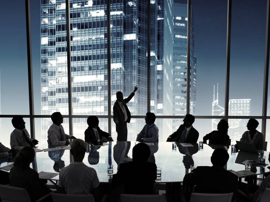 business people board room meeting